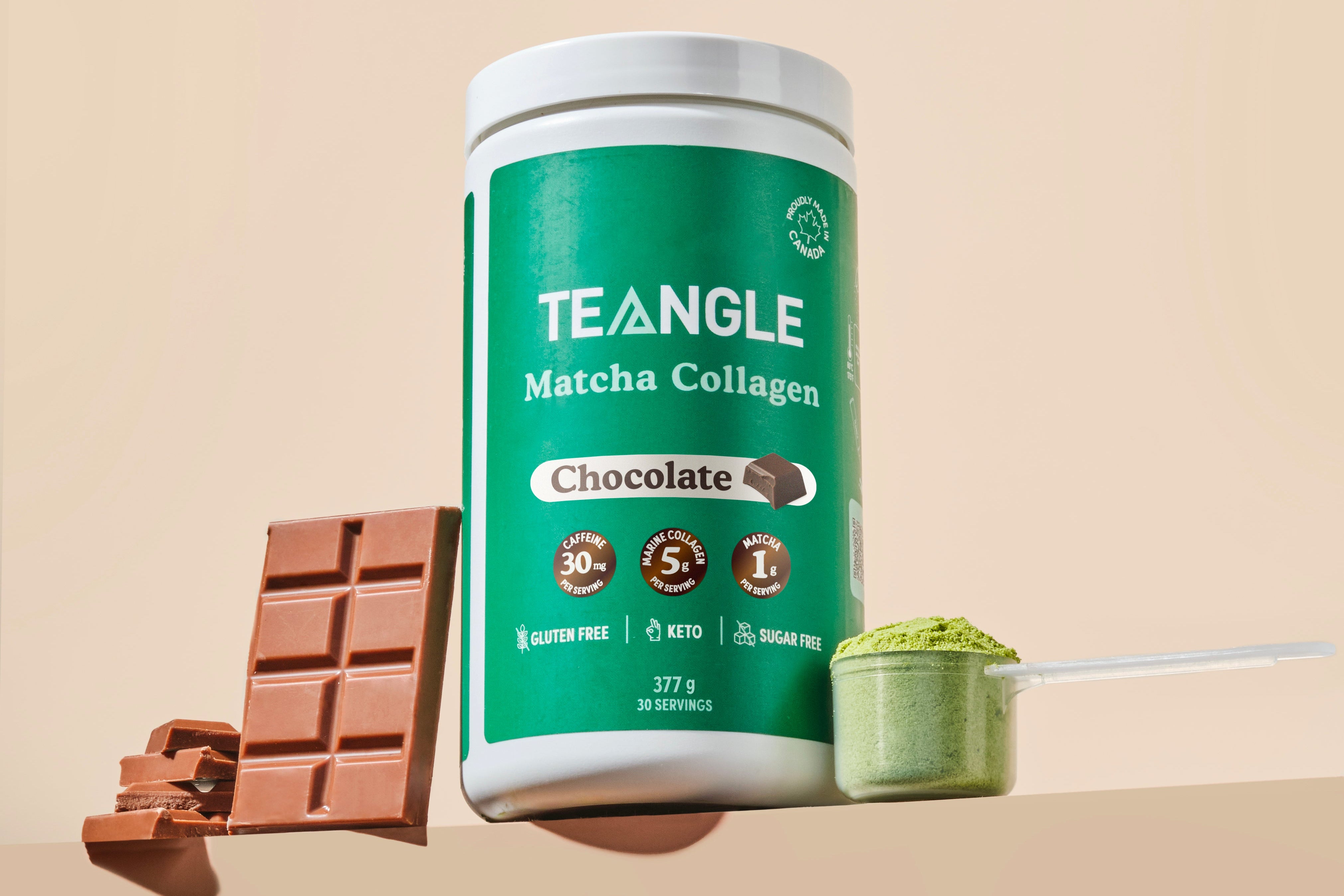 Matcha Collagène Chocolat