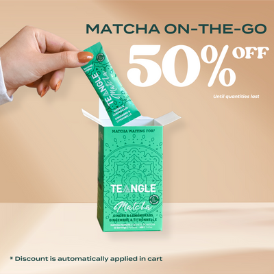 Matcha "On the Go" Gingembre & Citronnelle