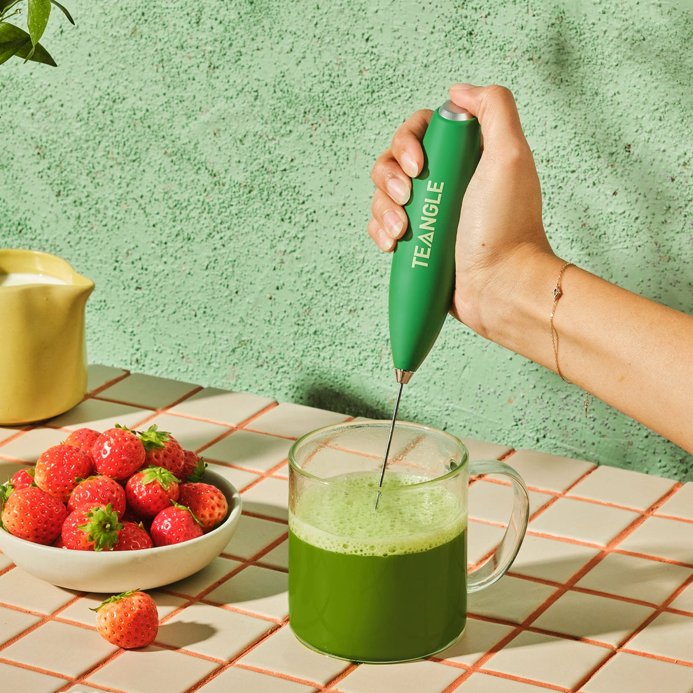 Mousseur à lait Teangle