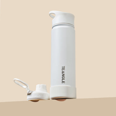 White matcha bottle teangle luxe