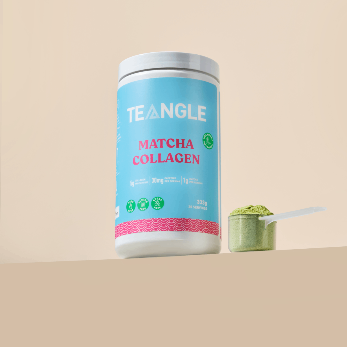 Teangle Matcha Collagène